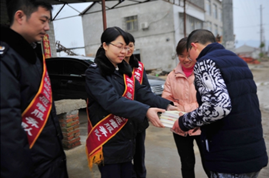 湖北襄陽市宜城市地方稅務局：王燕·春泥稅收志願者服務隊【3】