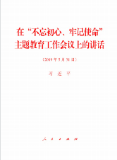 在“不忘初心、牢記使命”主題教育工作會議上的講話